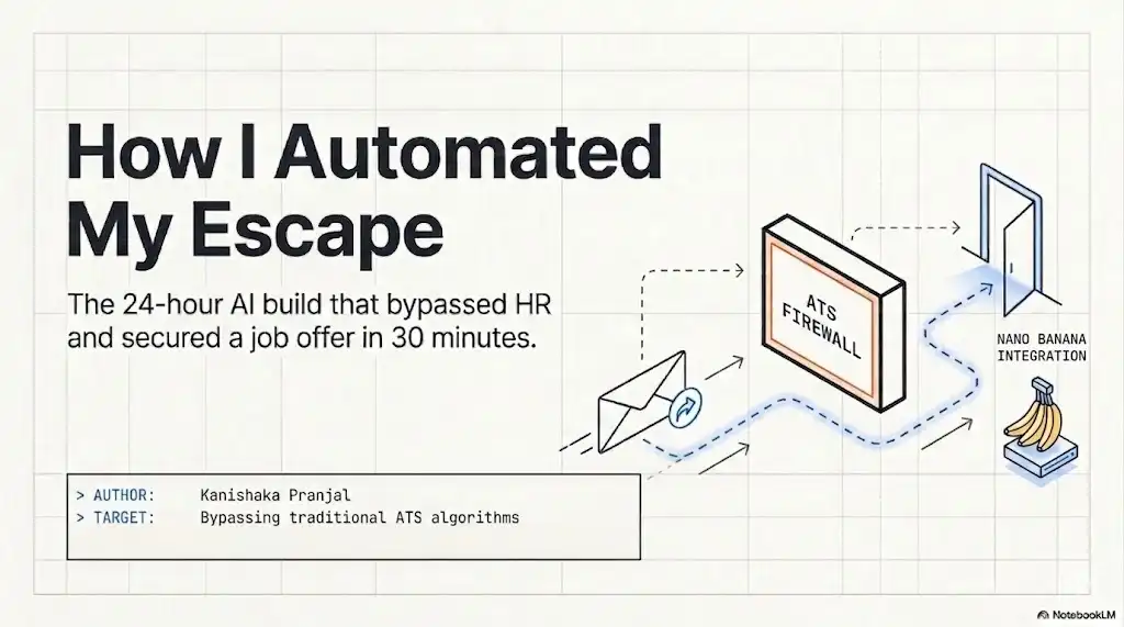 How I Automated My Escape: The 24-Hour AI Build That Bypassed HR and Got Me Hired